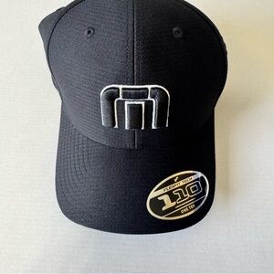 TravisMathew Flexfit 110 Snapback Hat Black